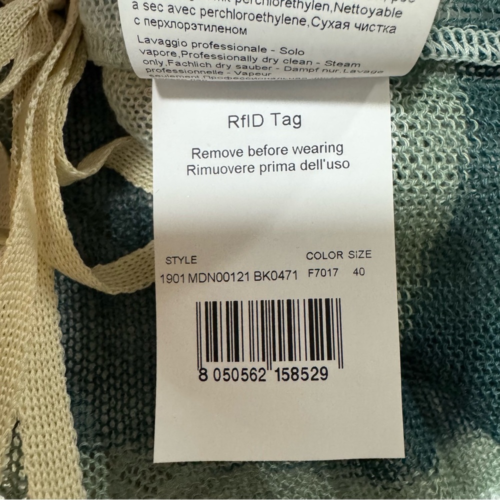 Missoni Sheer Knit Long Sleeves Sweater Linen Cotton Size 40 or US Size 4 - Picture 11 of 13
